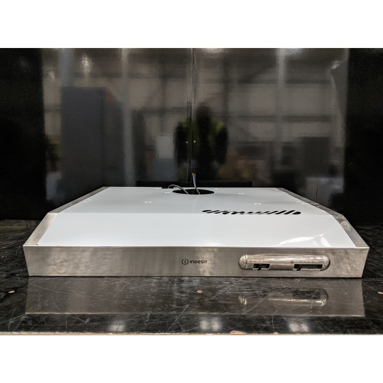 Refurbished Indesit ISLK66LSX 60cm Visor Cooker Hood Stainless Steel