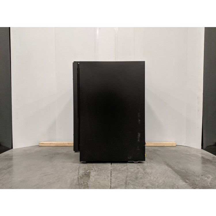 Refurbished electriQ EQWINE60BLFDZ 51 Bottle Capacity Full Range Dual Zone Wine Cooler Black