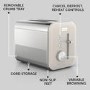 Breville High Gloss 2 Slice Toaster - Cream