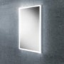 Rectangular LED Bathroom Mirror with Demister 450 x 800mm- HiB Globe 45