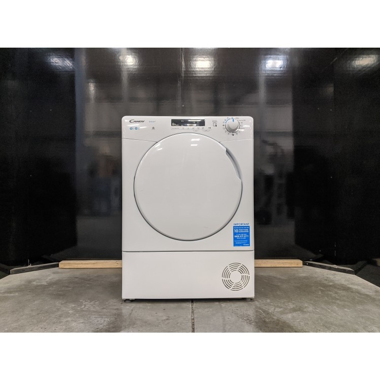 Refurbished Candy CSEC9DF-80 Freestanding Condenser 9KG Tumble Dryer White