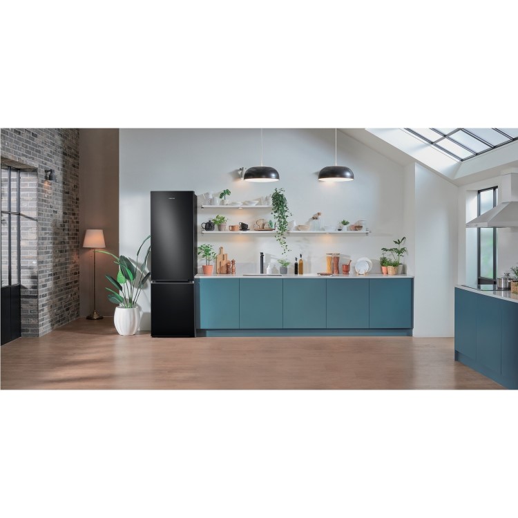 GRADE A3 - Samsung RB38T605DB1/EU Frost Free Freestanding Fridge Freezer With Optimal FreshPlus - Black