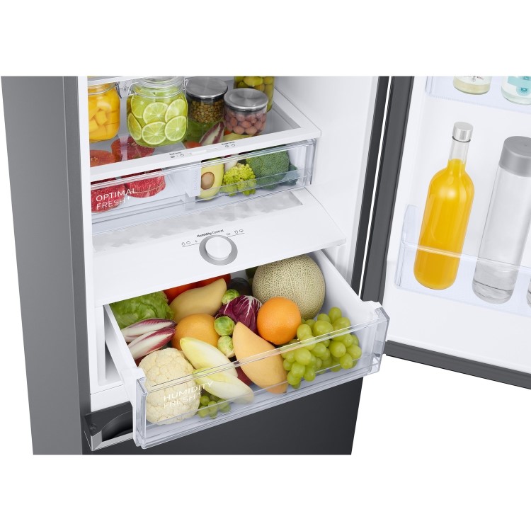 GRADE A3 - Samsung RB38T605DB1/EU Frost Free Freestanding Fridge Freezer With Optimal FreshPlus - Black