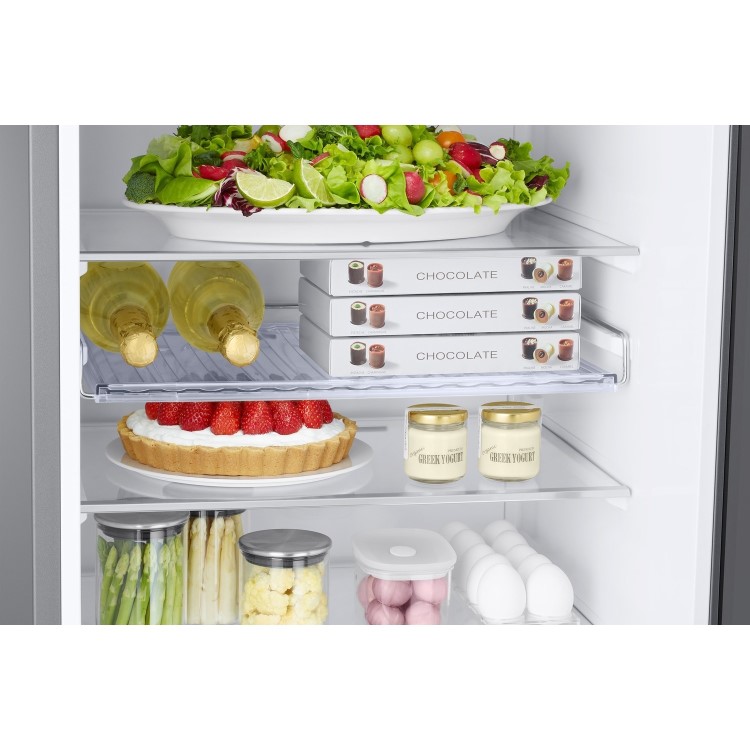 GRADE A3 - Samsung RB38T605DB1/EU Frost Free Freestanding Fridge Freezer With Optimal FreshPlus - Black