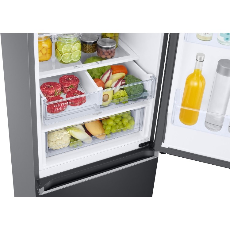 GRADE A3 - Samsung RB38T605DB1/EU Frost Free Freestanding Fridge Freezer With Optimal FreshPlus - Black