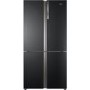 GRADE A2 - Haier HTF-610DSN7 Freestanding Cube Fridge Freezer - Graphite