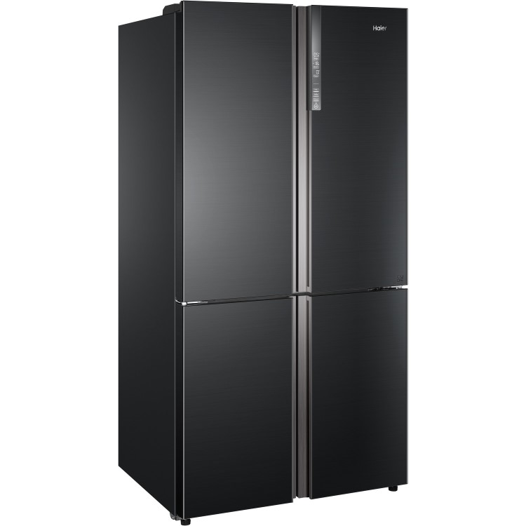 Haier 610 Litre Four Door American Fridge Freezer - Stainless Steel 