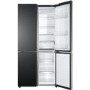 GRADE A2 - Haier HTF-610DSN7 Freestanding Cube Fridge Freezer - Graphite