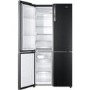 GRADE A2 - Haier HTF-610DSN7 Freestanding Cube Fridge Freezer - Graphite