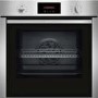 GRADE A2 - Neff B6CCG7AN0B N30 Slide & Hide Pyrolytic Self Cleaning Electric Single Oven with Added Steam Function - Stainless Steel