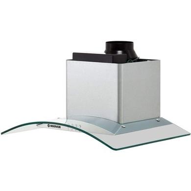 Refurbished Hoover HGM600X/1 60cm Curved Glass Chimney Cooker Hood Stainless Steel