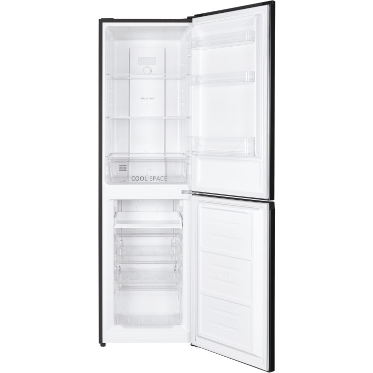 Hoover 259 Litre 60/40 Freestanding Fridge Freezer - Black