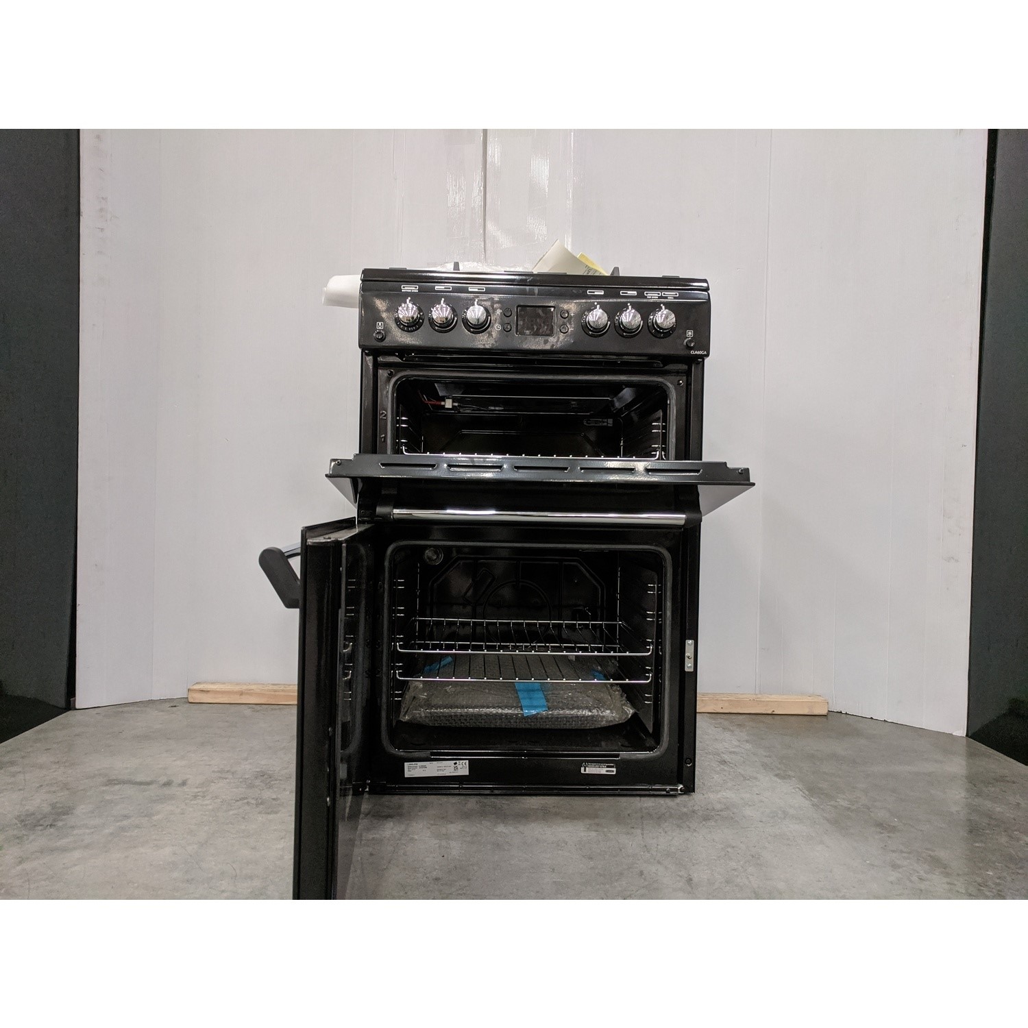 Black Double Oven Gas Cooker With Lid at Lester Shippy blog