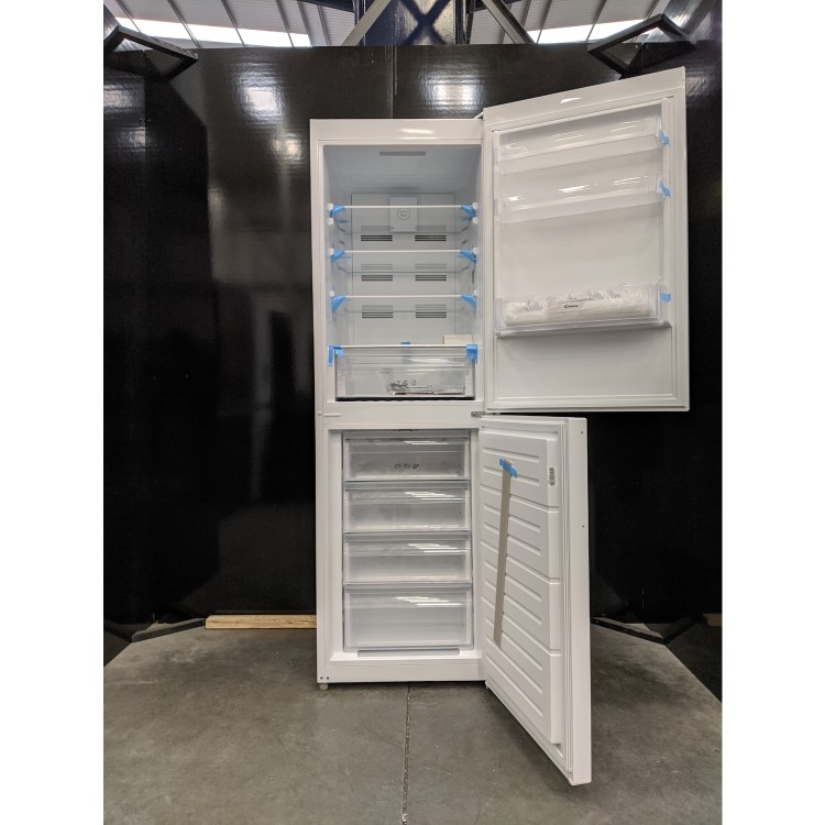 Refurbished Candy CVNB6182WH5K Freestanding 323 Litre 50/50 Fridge Freezer