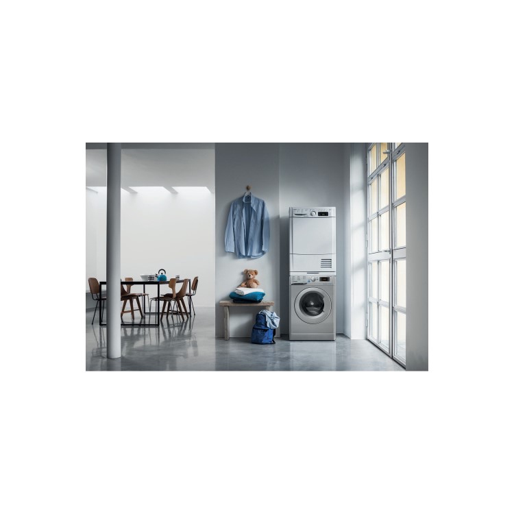 Indesit Innex 8kg Wash 6kg Dry 1400rpm Freestanding Washer Dryer - Silver