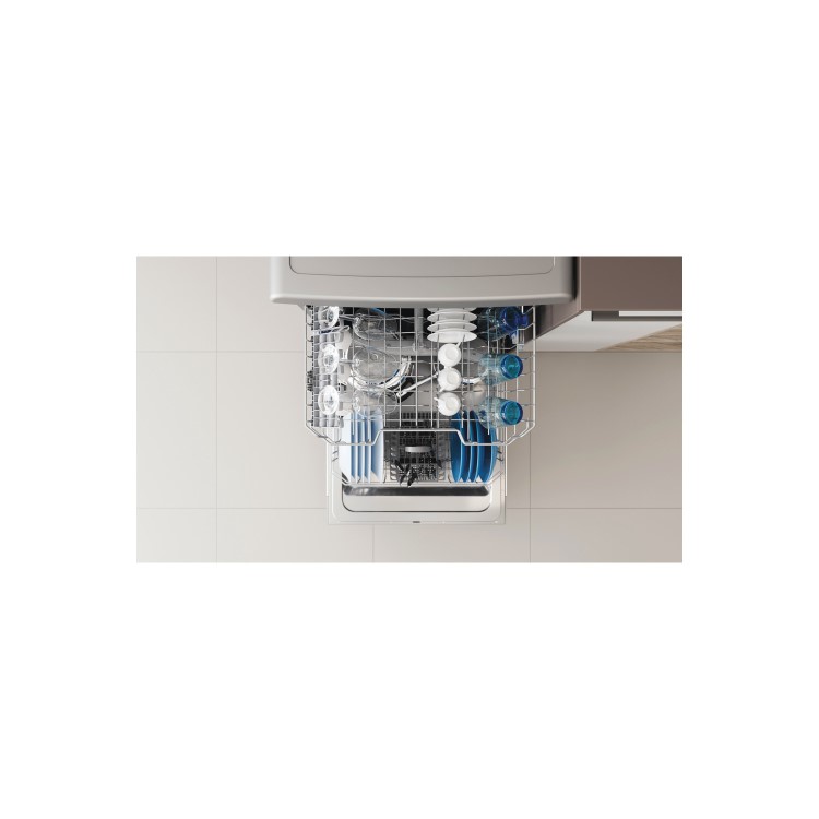 Refurbished Indesit Freestanding Dishwasher - Stainless Steel