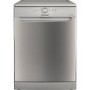 Refurbished Indesit Freestanding Dishwasher - Stainless Steel