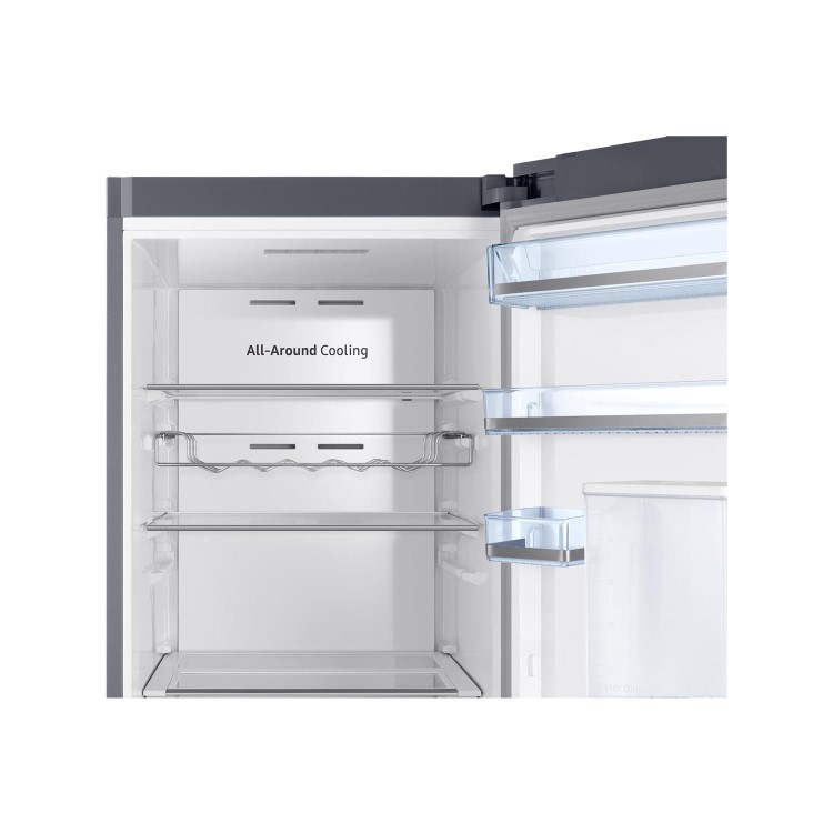Samsung 380 Litre Freestanding Fridge With Power Cool - Metal Graphite 