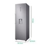 Samsung 380 Litre Freestanding Fridge With Power Cool - Metal Graphite 