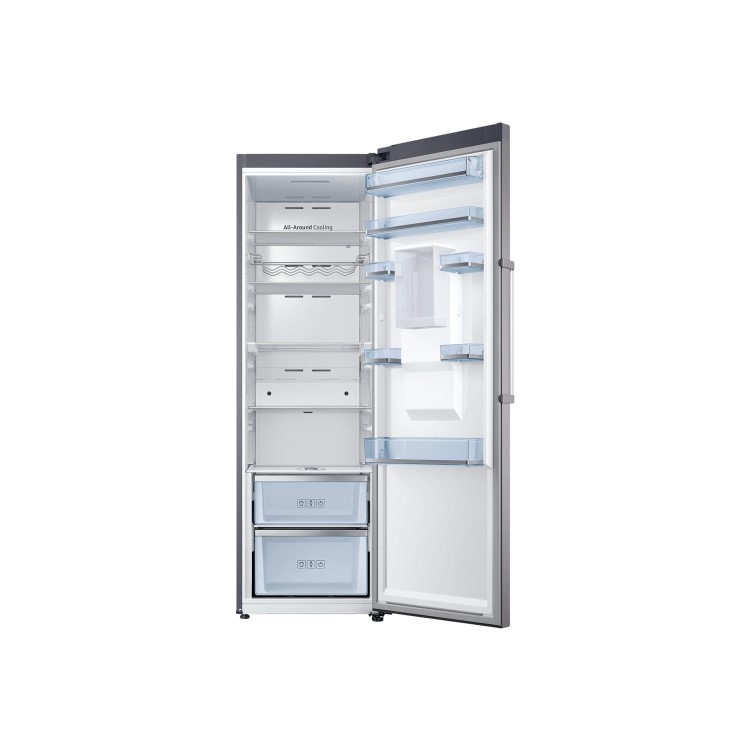Samsung 380 Litre Freestanding Fridge With Power Cool - Metal Graphite 
