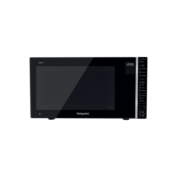 Refurbished Hotpoint MWH301B 30L 900W Microwave Black