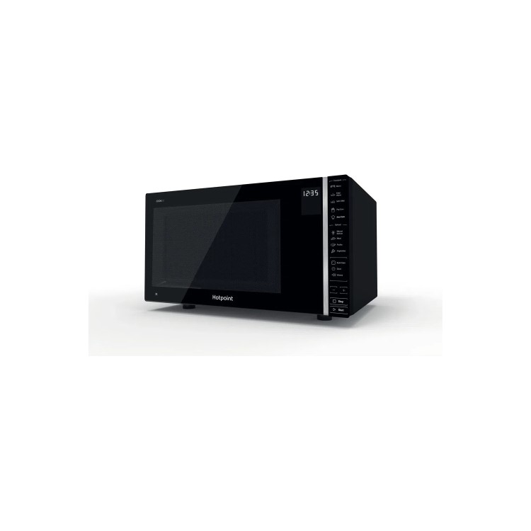 Refurbished Hotpoint MWH301B 30L 900W Microwave Black