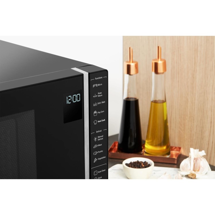 Refurbished Hotpoint MWH301B 30L 900W Microwave Black