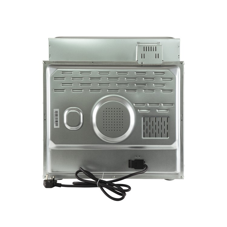 electriQ Plug In Electric Fan Assisted Single Oven - Black