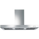 A2/KS110XE Refurbished Smeg Symphony KS110XE 110cm Chimney Range Cooker Hood Stainless Steel