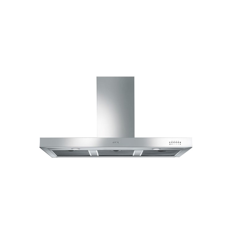 Smeg Symphony 110cm Chimney Range Cooker Hood - Stainless Steel