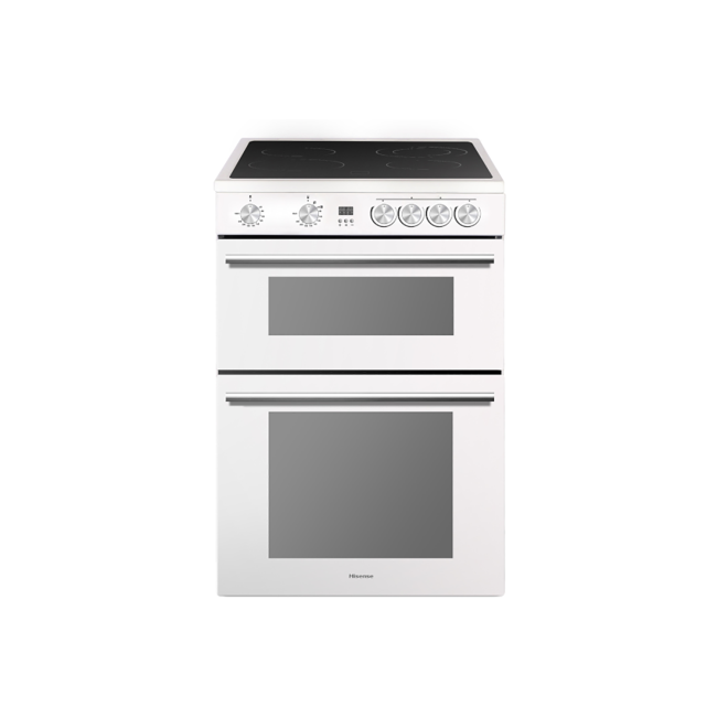 Hisense 60cm Electric Cooker White HDE3211BWUK Appliances Direct