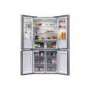 Refurbished Haier HTF-520IP7 Freestanding 525 Litre Frost Free Fridge Freezer with Ice Dispenser
