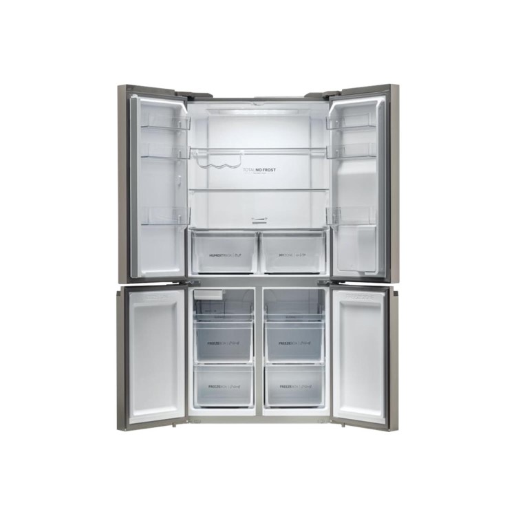 Refurbished Haier HTF-520IP7 Freestanding 525 Litre Frost Free Fridge Freezer with Ice Dispenser