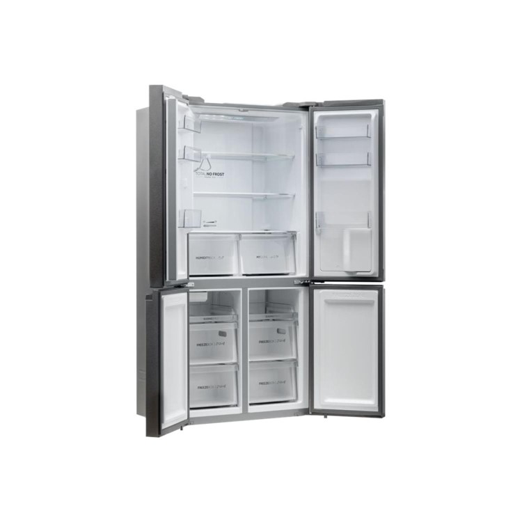 Refurbished Haier HTF-520IP7 Freestanding 525 Litre Frost Free Fridge Freezer with Ice Dispenser