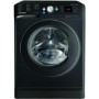 Indesit 8kg Wash 6kg Dry 1400rpm Freestanding Washer Dryer - Black