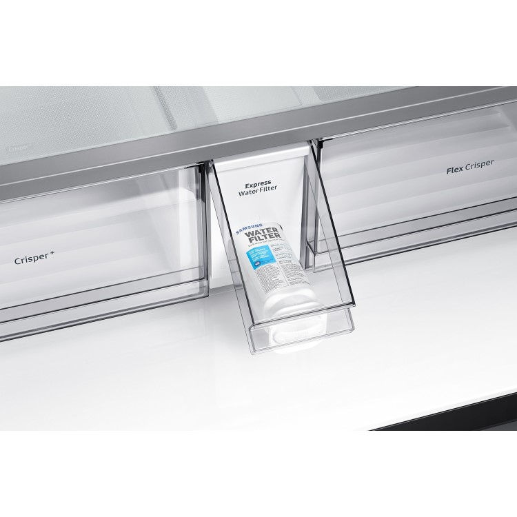 Refurbished Samsung RF65A967FB1 Freestanding 647 Litre American Fridge Freezer