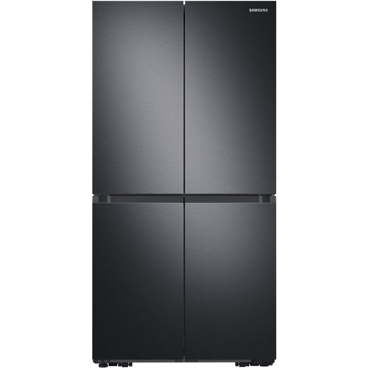 Refurbished Samsung RF65A967FB1 Freestanding 647 Litre Four Door American Fridge Freezer Black