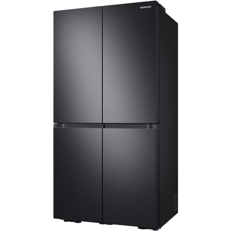 Refurbished Samsung RF65A967FB1 Freestanding 647 Litre Four Door American Fridge Freezer Black