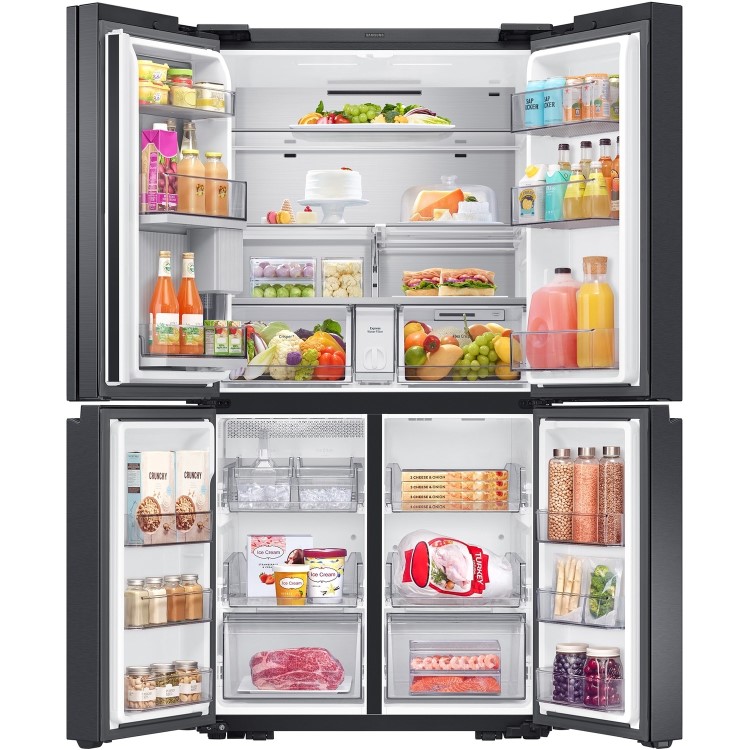 Refurbished Samsung RF65A967FB1 Freestanding 647 Litre American Fridge Freezer