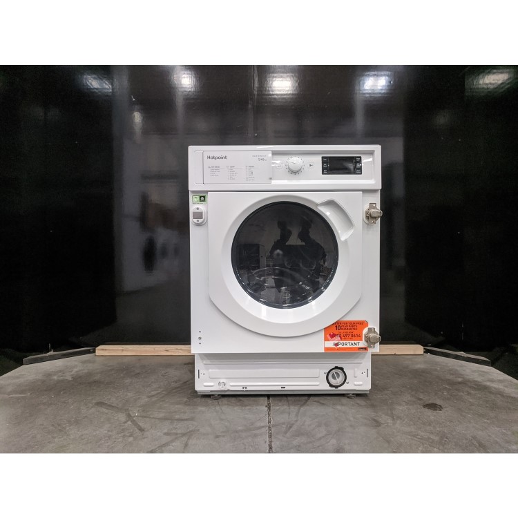 Refurbished Hotpoint BIWDHG961484 Integrated 9/6KG 1400 Spin Washer Dryer With Quiet Inverter Motor