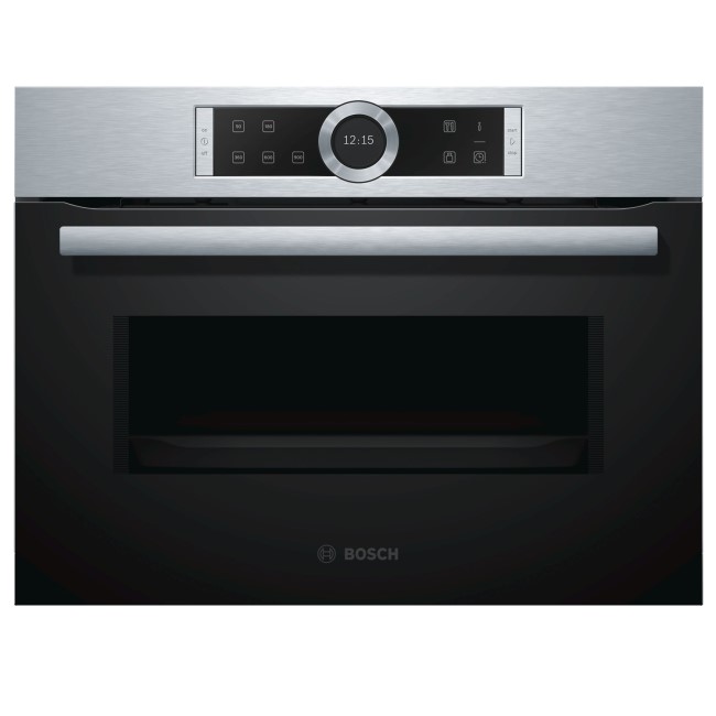 Bosch CFA634GS1B Series 8 36L 900W Built-in Microwave - Stainless Steel