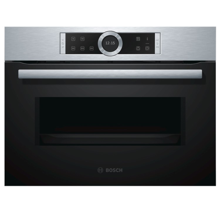 Refurbished Bosch Series 8  CFA634GS1B Built In 36L 900W Microwave Stainless Steel