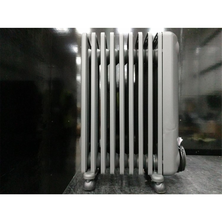 GRADE A3 - DeLonghi Radia-S 2.0kW Oil Filled Radiator with Thermostat Grey 3 years warranty TRRS0920E.G