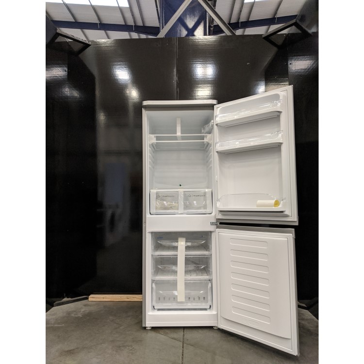 Refurbished Indesit IBD5515S1 Freestanding 208 Litre 60/40 Fridge Freezer Silver