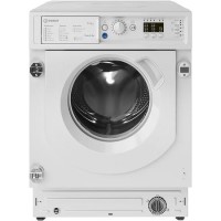 Refurbished Indesit BIWDIL75125UKN Push&Go Integrated 7/5KG 1200 Spin Washer Dryer