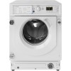 Refurbished Indesit Push&amp;Go BIWDIL75125UKN Integrated 7/5KG 1200 Spin Washer Dryer