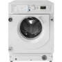 Refurbished Indesit Push&Go BIWDIL75125UKN Integrated 7/5KG 1200 Spin Washer Dryer