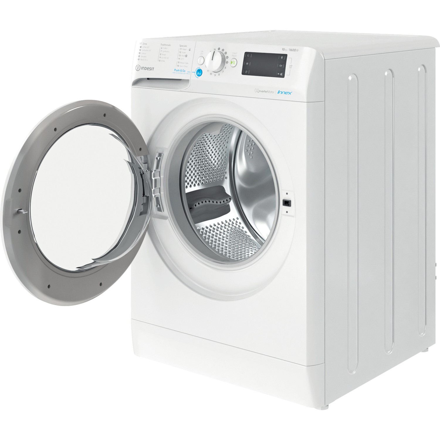Indesit 10kg 1600rpm Freestanding Washing Machine White