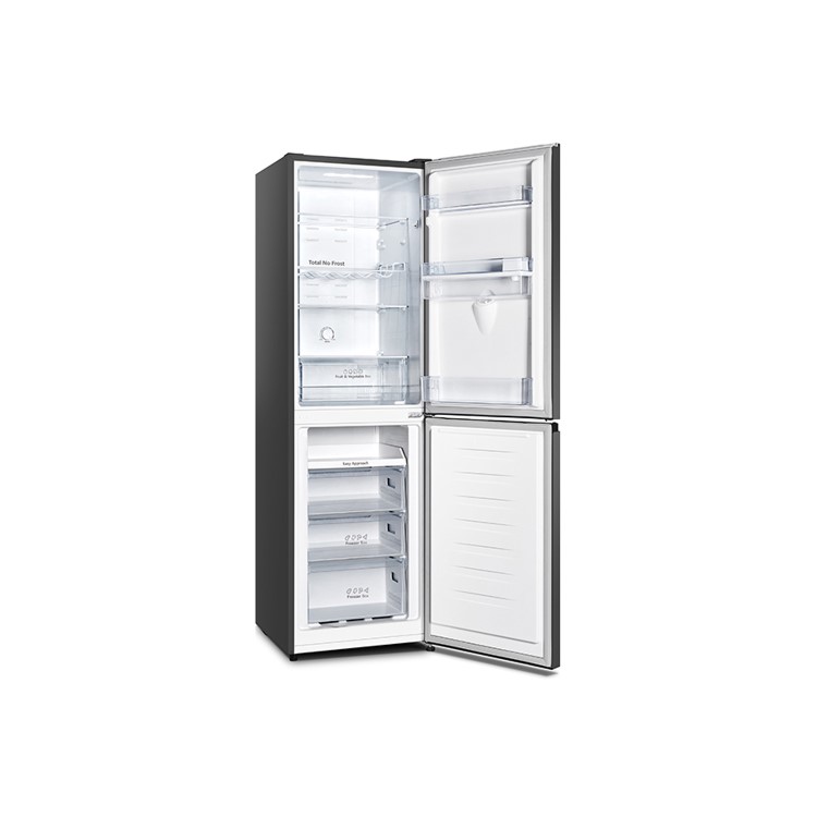Hisense 251 Litre 50/50 Freestanding Fridge Freezer - Black