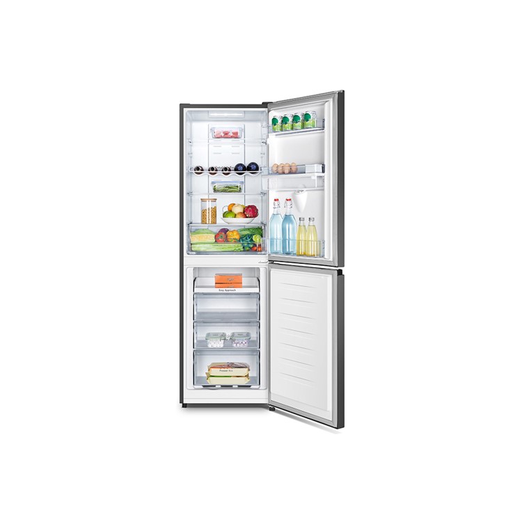 Hisense 251 Litre 50/50 Freestanding Fridge Freezer - Black